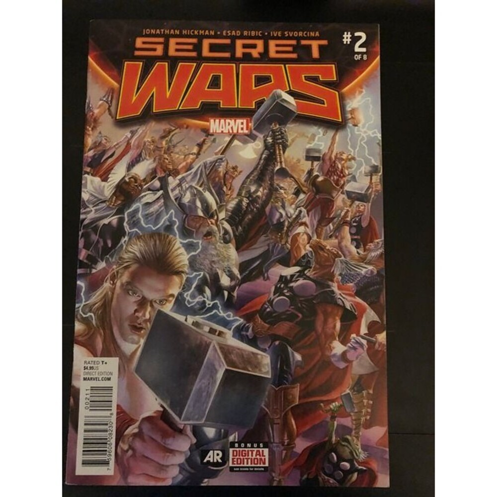 Secret Wars #2 marvel comics 2015 Modern Age God Emperor DOOM Battleworld Key